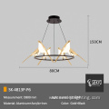 Nordic Chandelier Bird Led Magpie Pendant Light